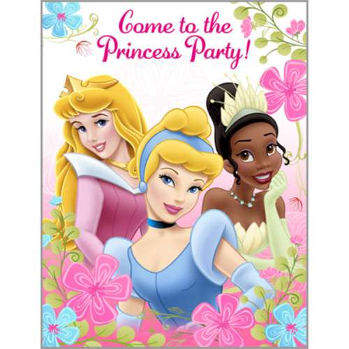 Disney Fanciful Princess Invitations - Click Image to Close